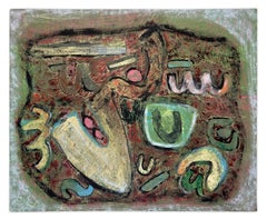 Peinture acrylique sur panneau signée Féministe LGBTQ+ - Avant l'ordinateur 121