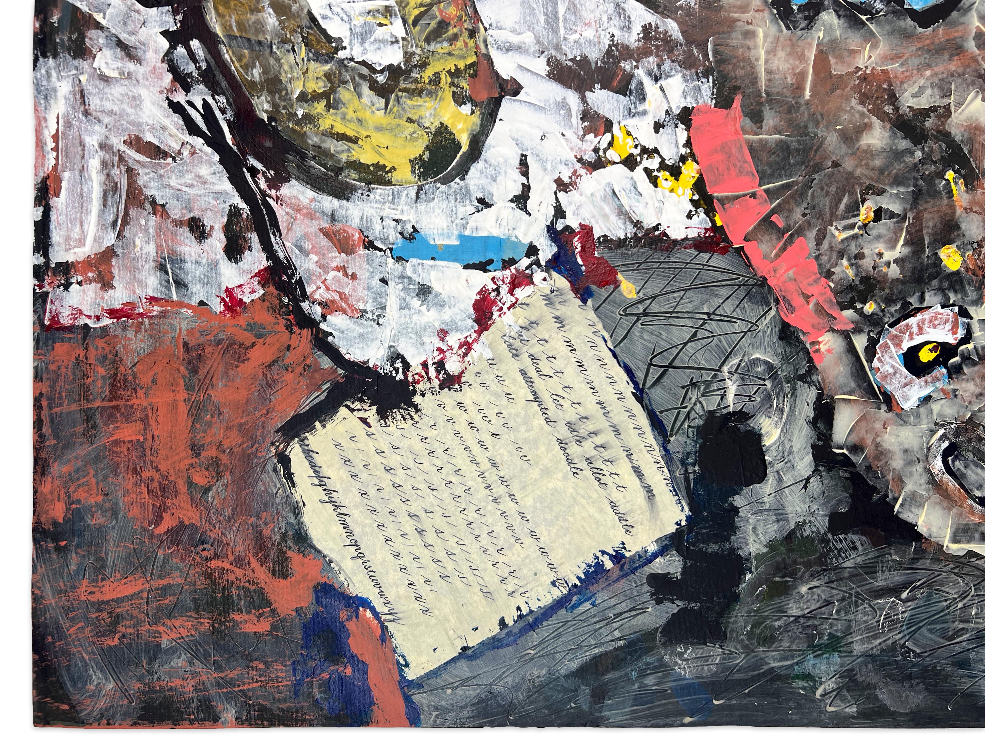 Signed Feminist LGBTQ+ Acrylic on Board Painting - Practice Makes Perfect 120 For Sale 2