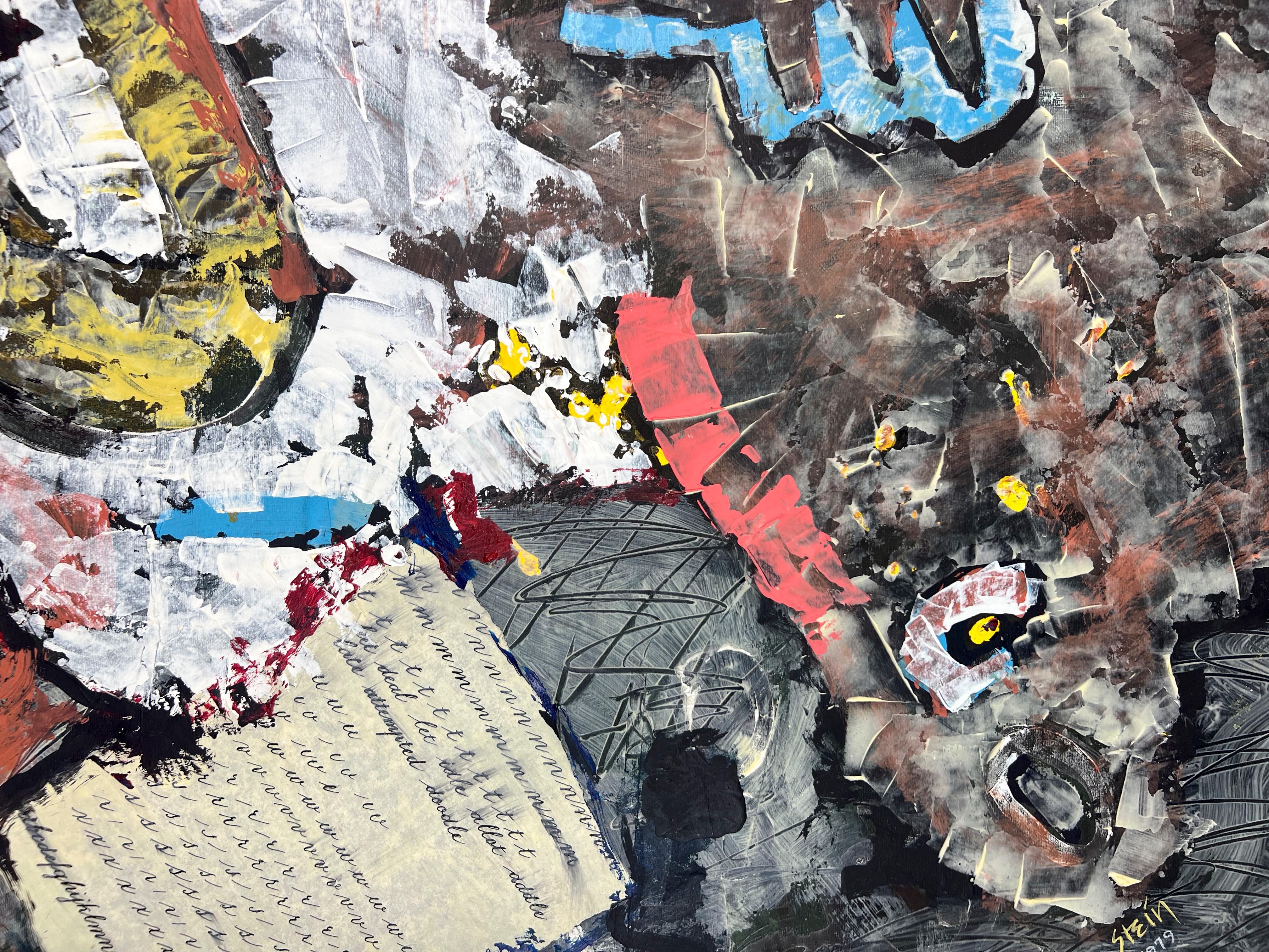 Signed Feminist LGBTQ+ Acrylic on Board Painting - Practice Makes Perfect 120 For Sale 3