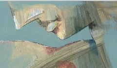 Pittura acrilica su tavola firmata Feminist LGBTQ+ - Profilo Paesaggio 438.015