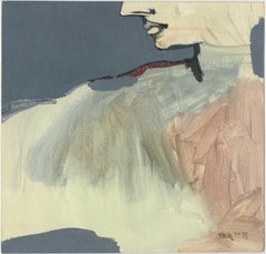 Signed Feminist LGBTQ+ Acrylic on Board Painting - Profile Landscape 438.020