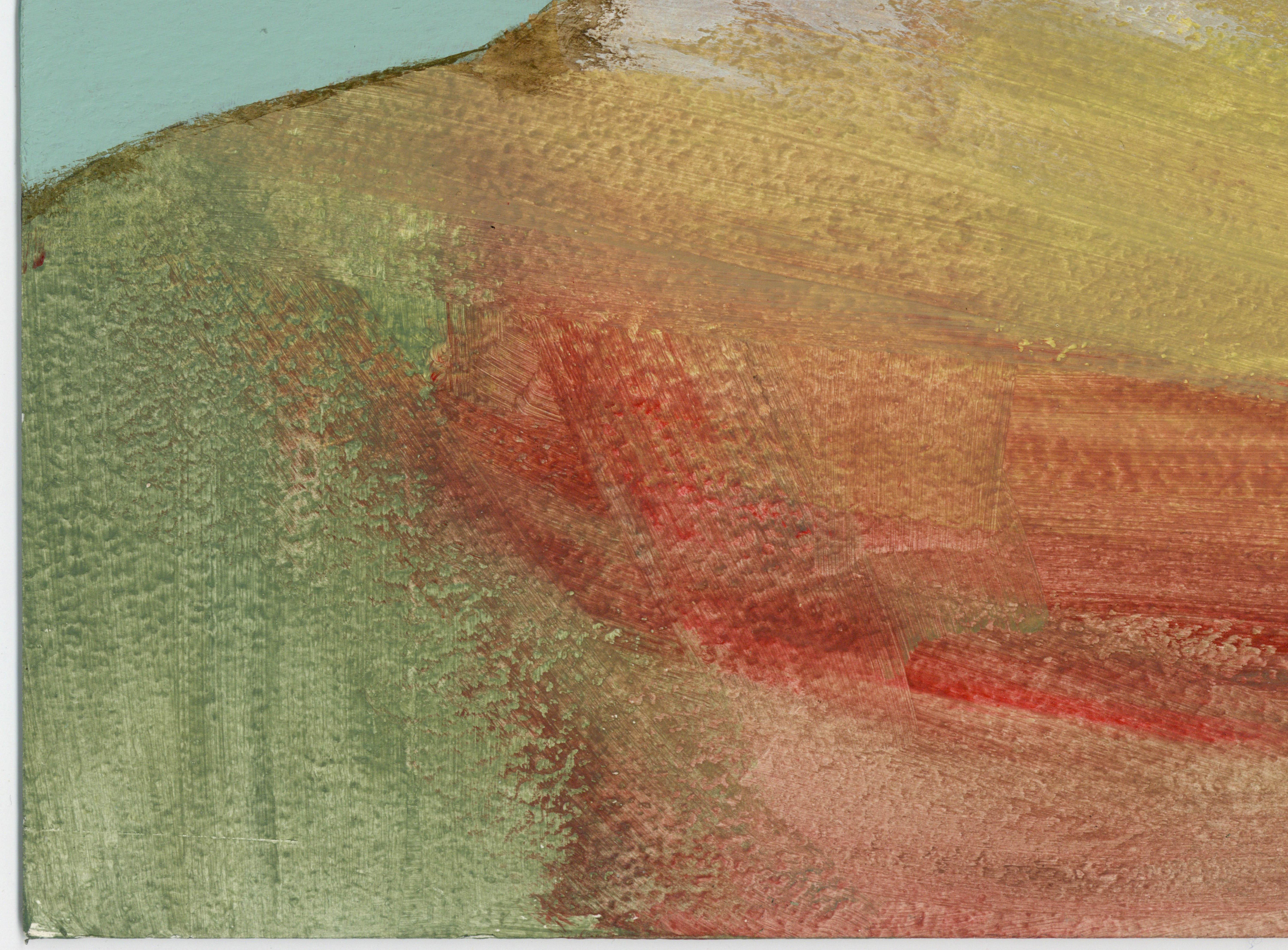 Pittura acrilica su tavola firmata Feminist LGBTQ+ - Profilo Paesaggio 438.066 - Painting di Linda Stein