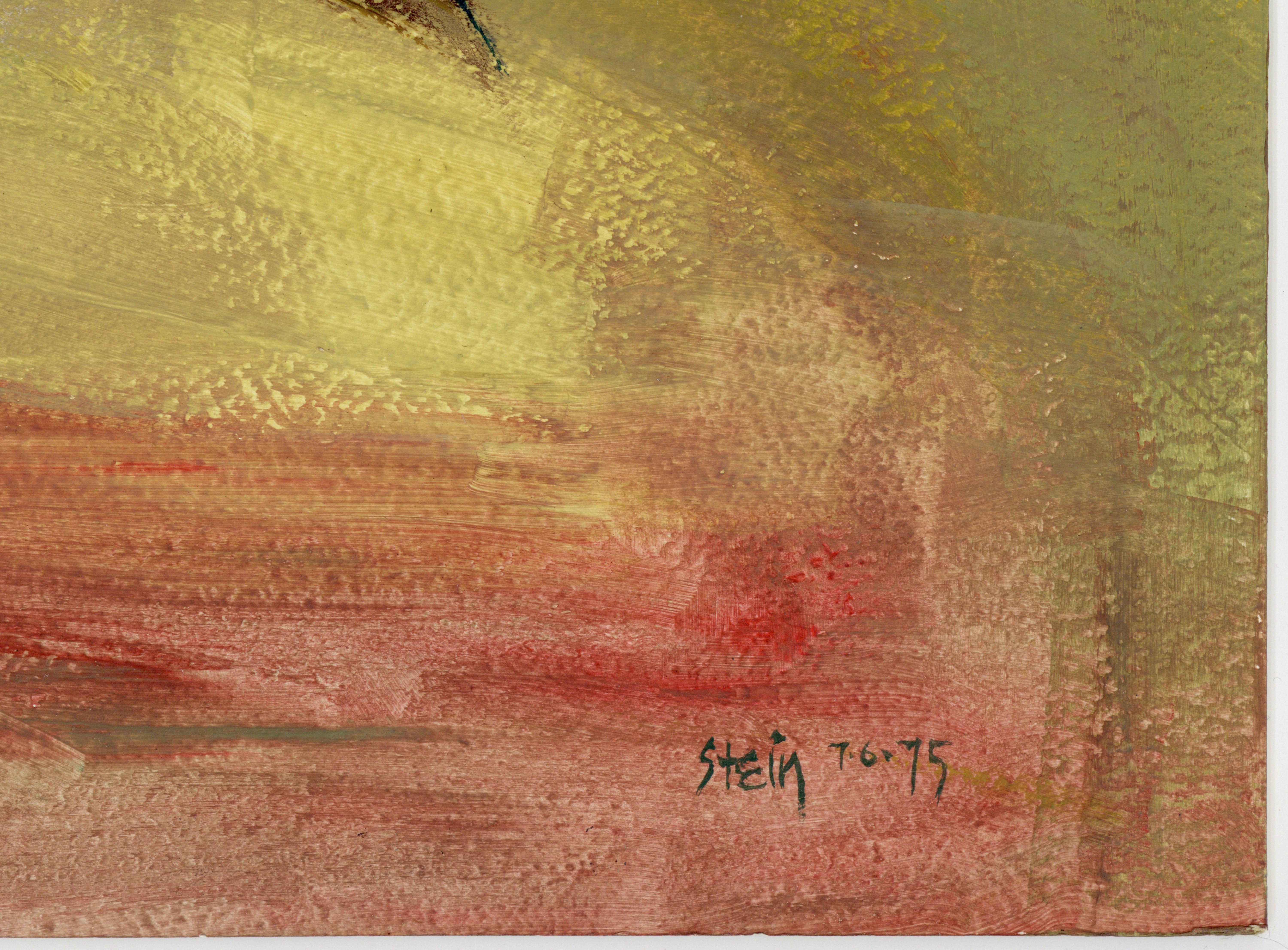 Pittura acrilica su tavola firmata Feminist LGBTQ+ - Profilo Paesaggio 438.066 - Painting Femminismo di Linda Stein
