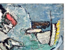 Signed Feminist LGBTQ+ Acrylic on Board Colorful Painting - Rolling Wave 127