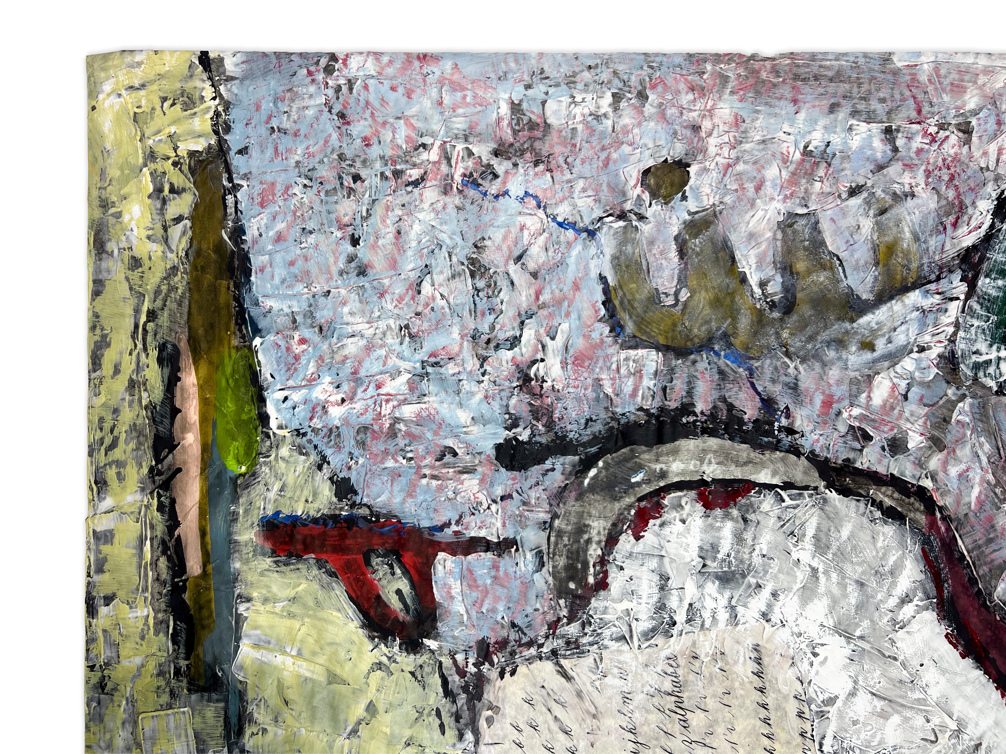 Signiert Feministische LGBTQ+ Acryl auf Karton Gemälde - Voyage Beyond 122 im Angebot 1