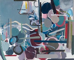 Pittura acrilica su tela firmata Feminist LGBTQ+ - Profilo Paesaggio 438.048