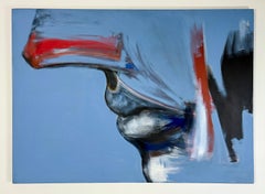 Signed Feminist LGBTQ+ Acrylic on Canvas Painting - Profile Landscape 438.078