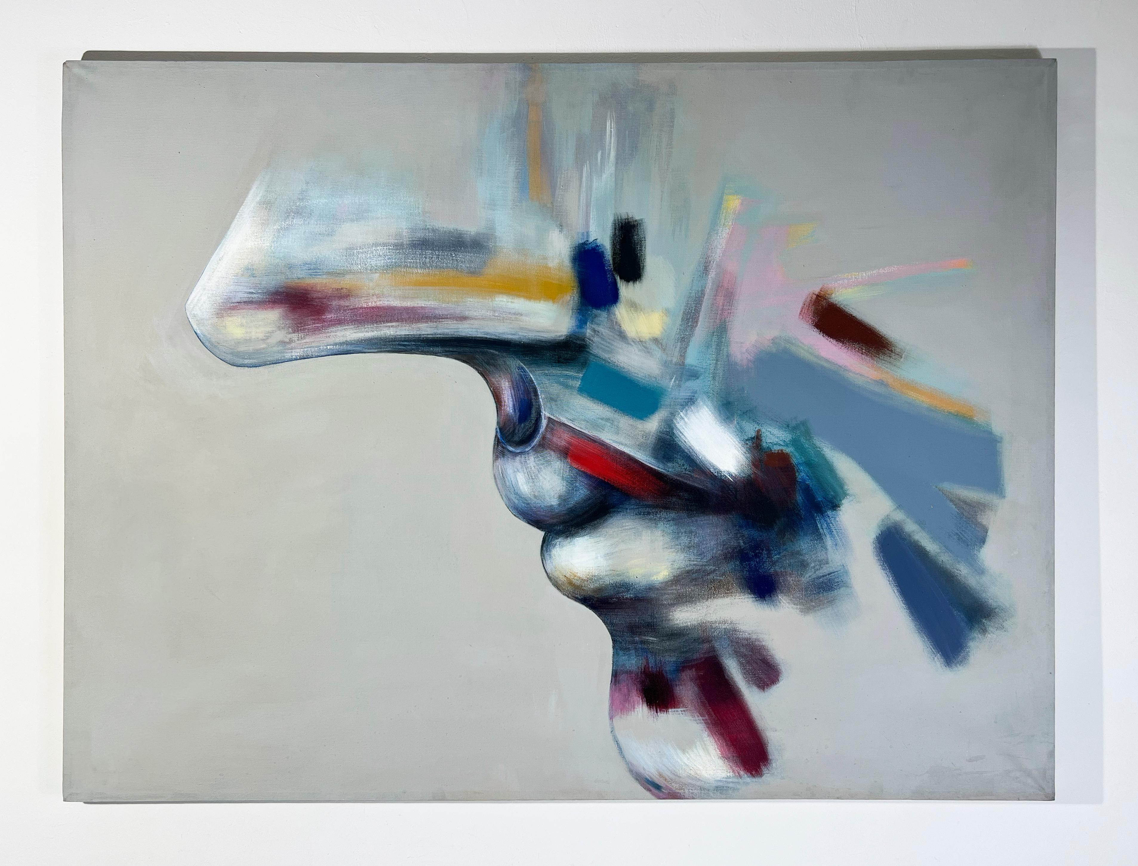 Signed Feminist LGBTQ+ Acrylic on Canvas Painting - Profile Landscape 438.079 For Sale 7