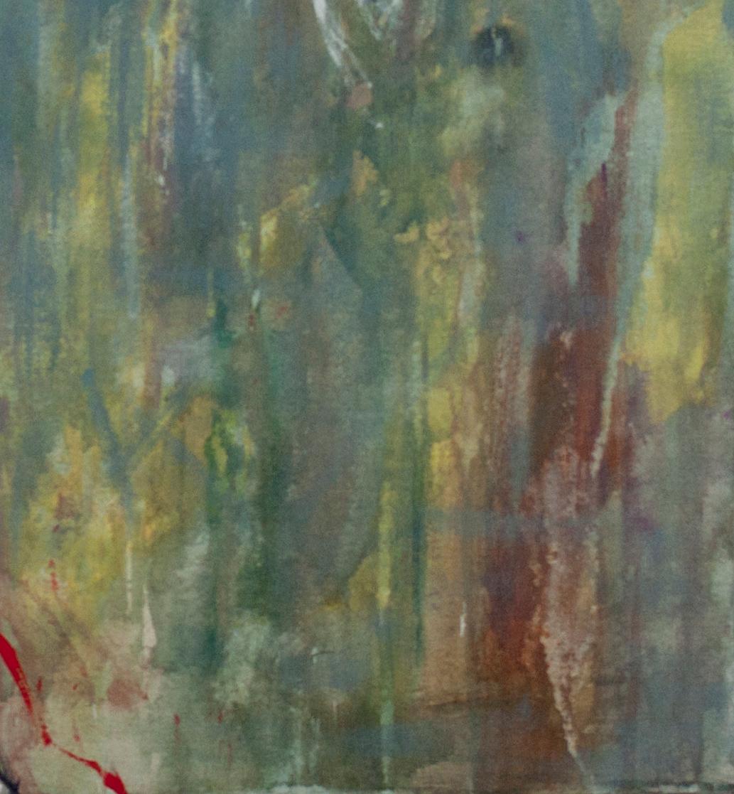 Pintura feminista LGBTQ+ acrílica sobre lienzo firmada - Perfil Preliminar 427.010 - Painting Feminista de Linda Stein