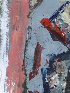 Peinture colorée à l'acrylique sur papier signée Féministe LGBTQ+ - Missive 343.002