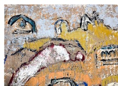 Signiert Feministische LGBTQ+ Acryl auf Papier Bunte Malerei - Missive 343.006