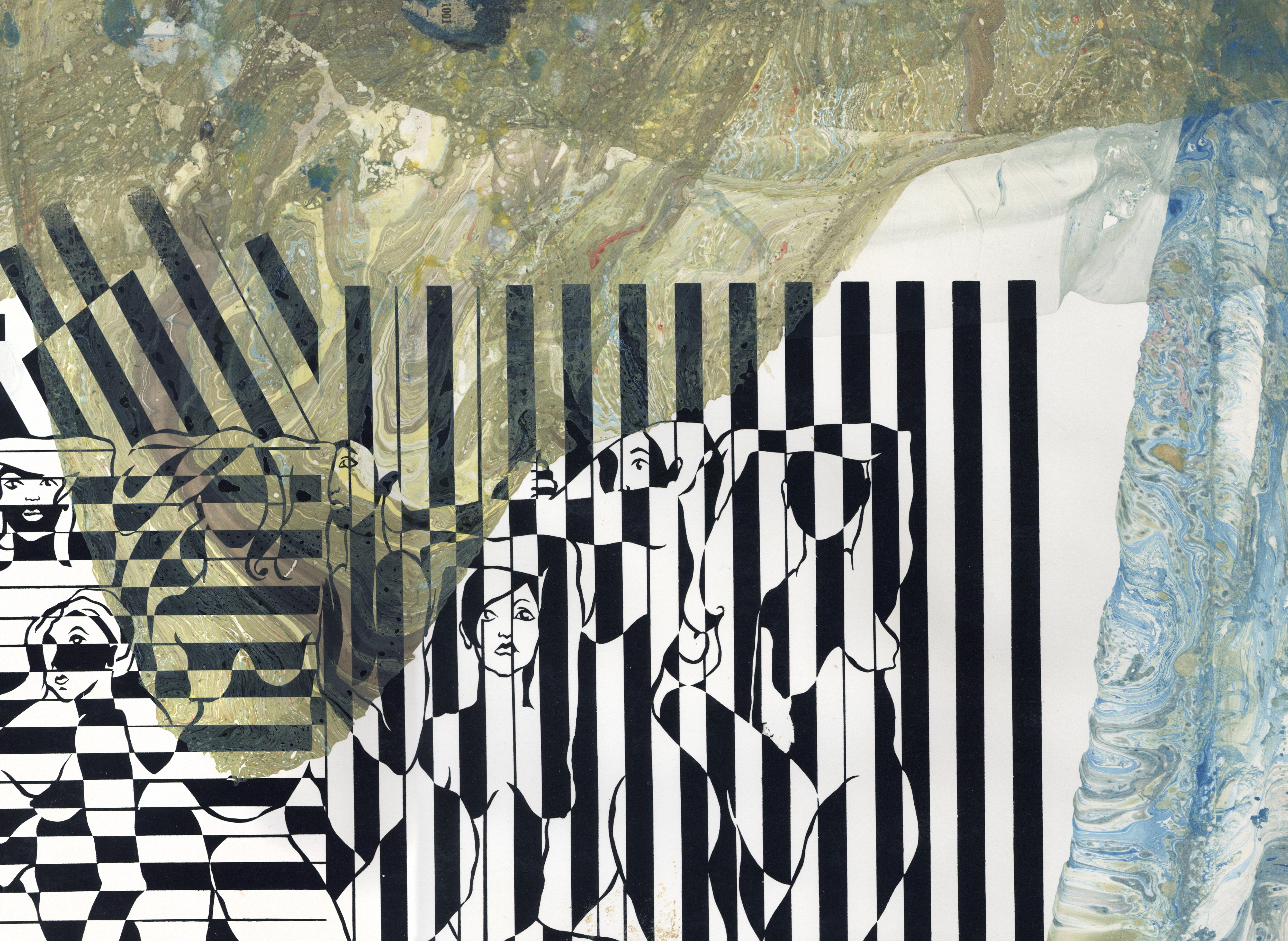 Linda Stein, Twelve Nudes 360.056 - Contemporary Limited Edition Fine Art Screen Print 

Linda Stein has been practicing art for the last six decades.  This limited edition screen print from early in her career is from a series of 195 and depicts