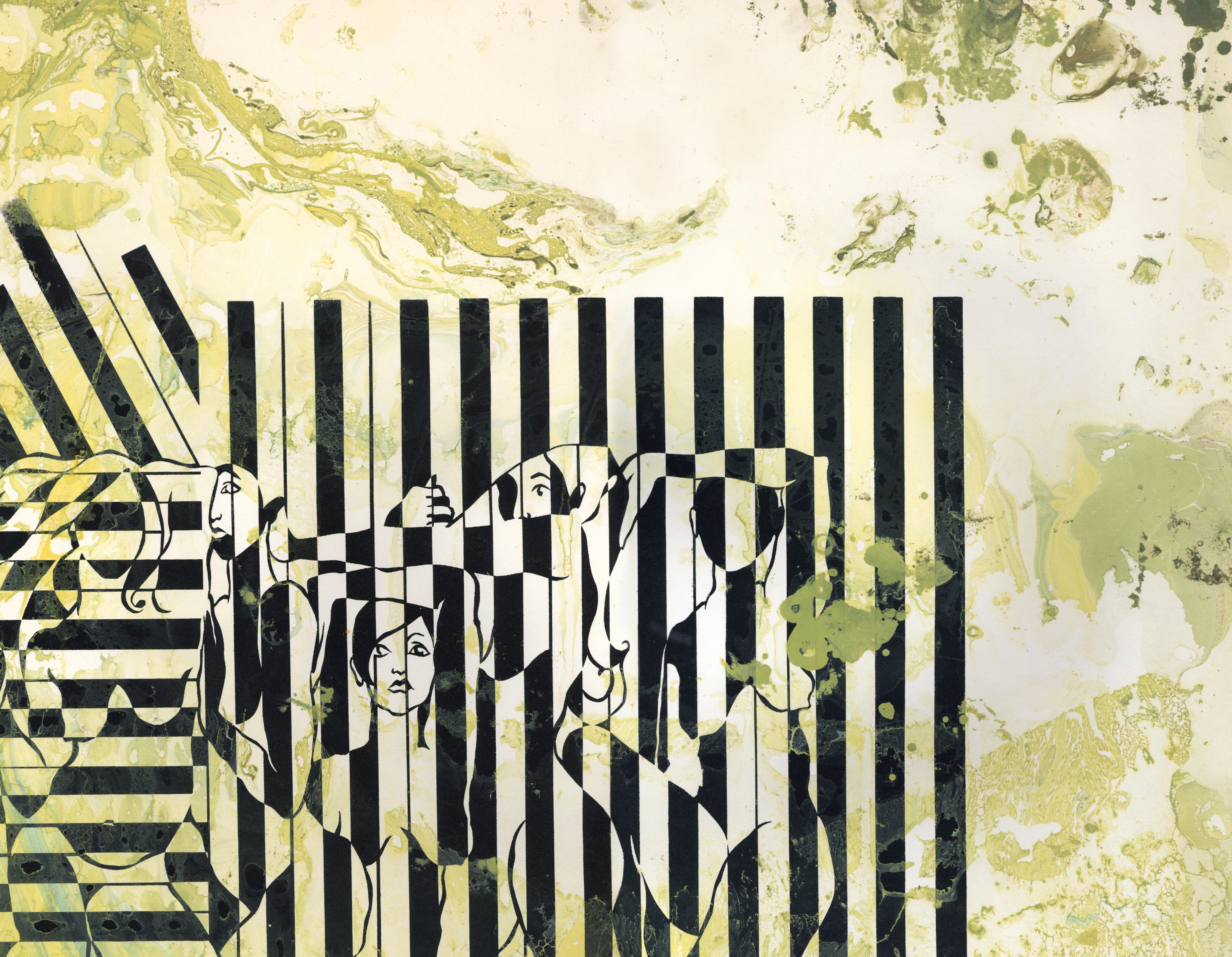 Linda Stein, Twelve Nudes 360.056 - Contemporary Limited Edition Fine Art Screen Print 

Linda Stein has been practicing art for the last six decades.  This limited edition screen print from early in her career is from a series of 195 and depicts