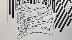Serigrafia contemporanea in edizione limitata - Dodici nudi 360.056
