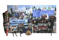 Men’s March Against Violence 1079 - Signed, Limited Edition Contemporary Print