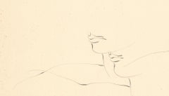 Dibujo Feminista LGBTQ+ Grafito sobre Papel Firmado - Perfil Volar 446.042