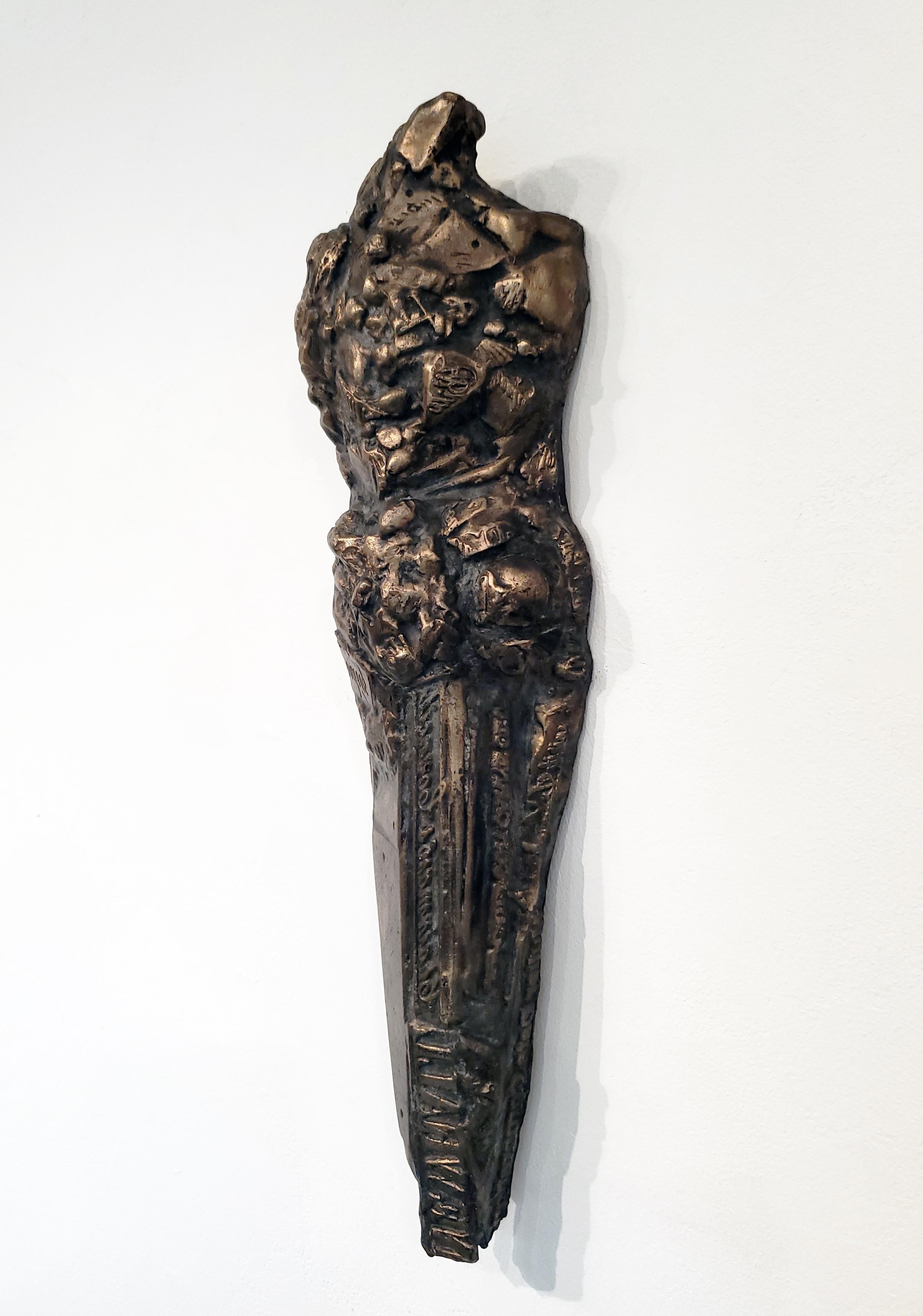 Sculpture américaine contemporaine en bronze - Linda Stein, Knight Spirit 637 2
