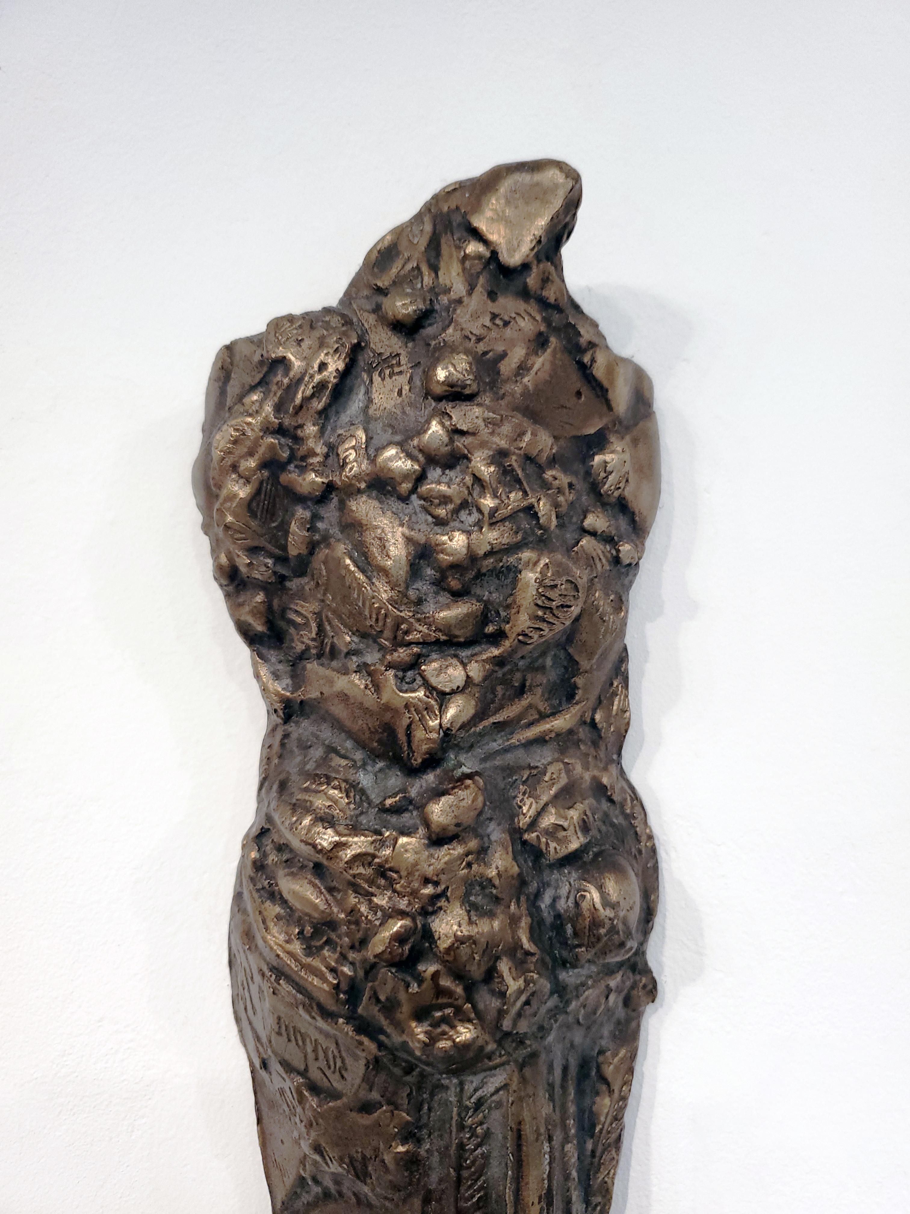 Sculpture américaine contemporaine en bronze - Linda Stein, Knight Spirit 637 3