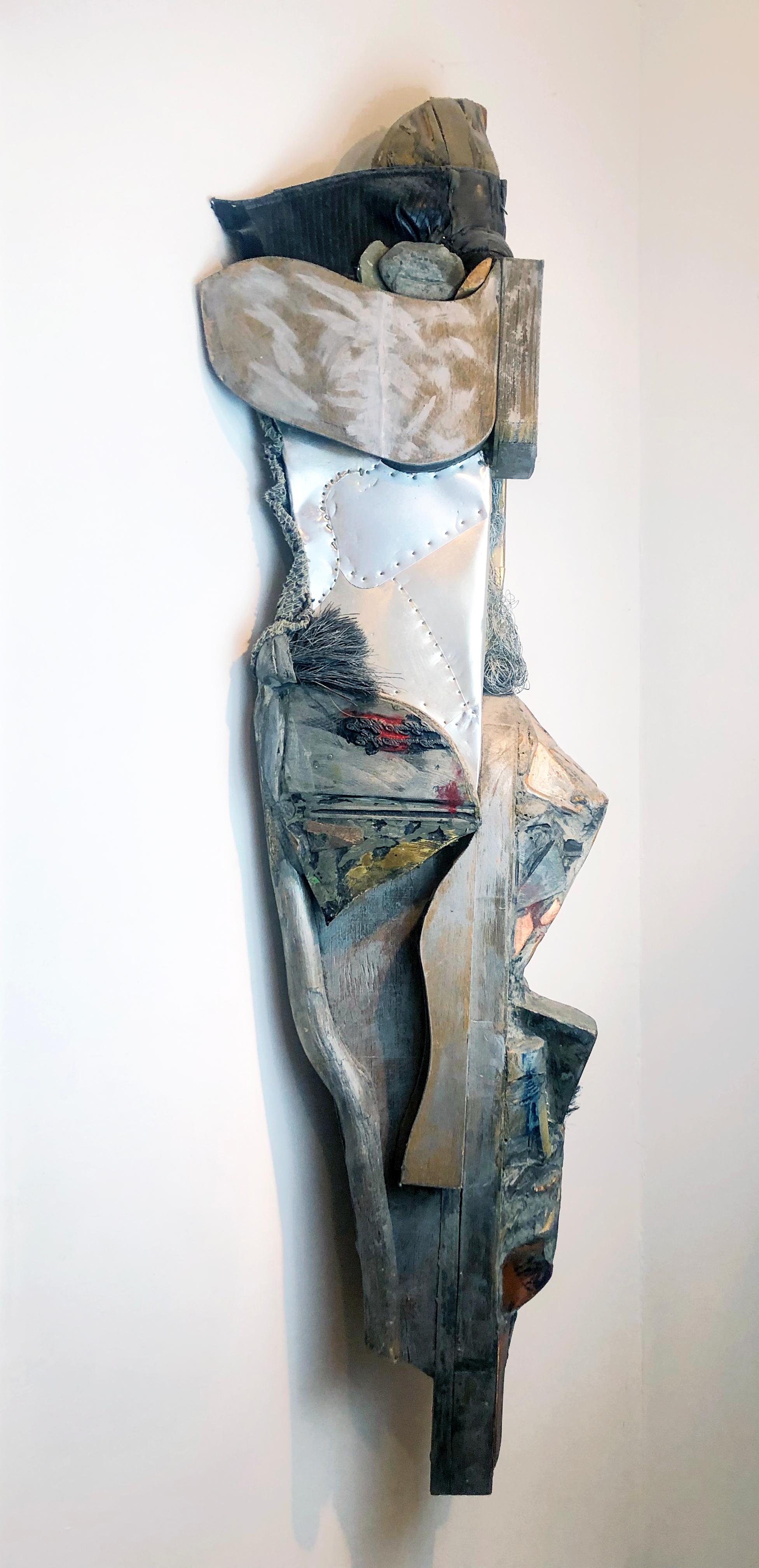 American Contemporary Mixed Media Sculpture by Linda Stein - Quiet Strength 472 For Sale 1