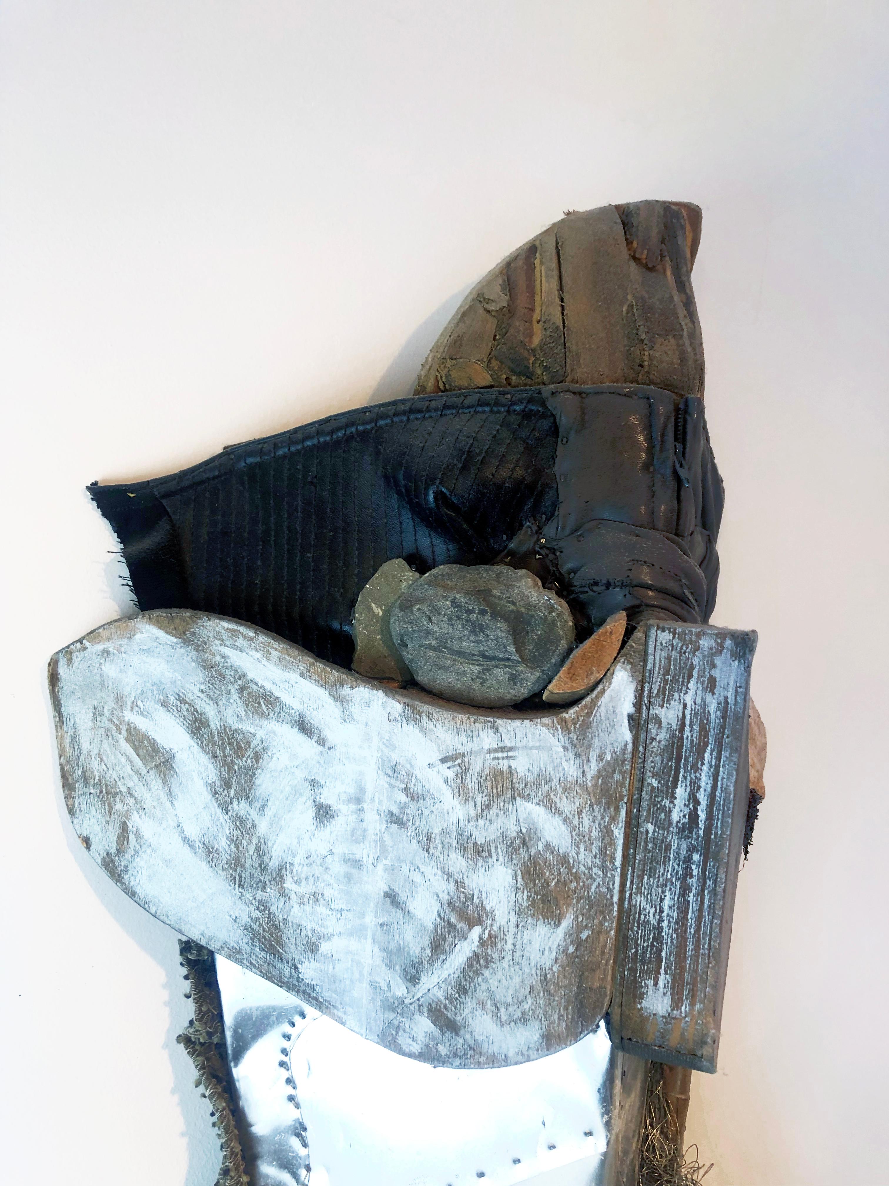 American Contemporary Mixed Media Sculpture by Linda Stein - Quiet Strength 472 For Sale 2