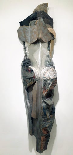 Escultura contemporánea americana en técnica mixta de Linda Stein - Fuerza silenciosa 472
