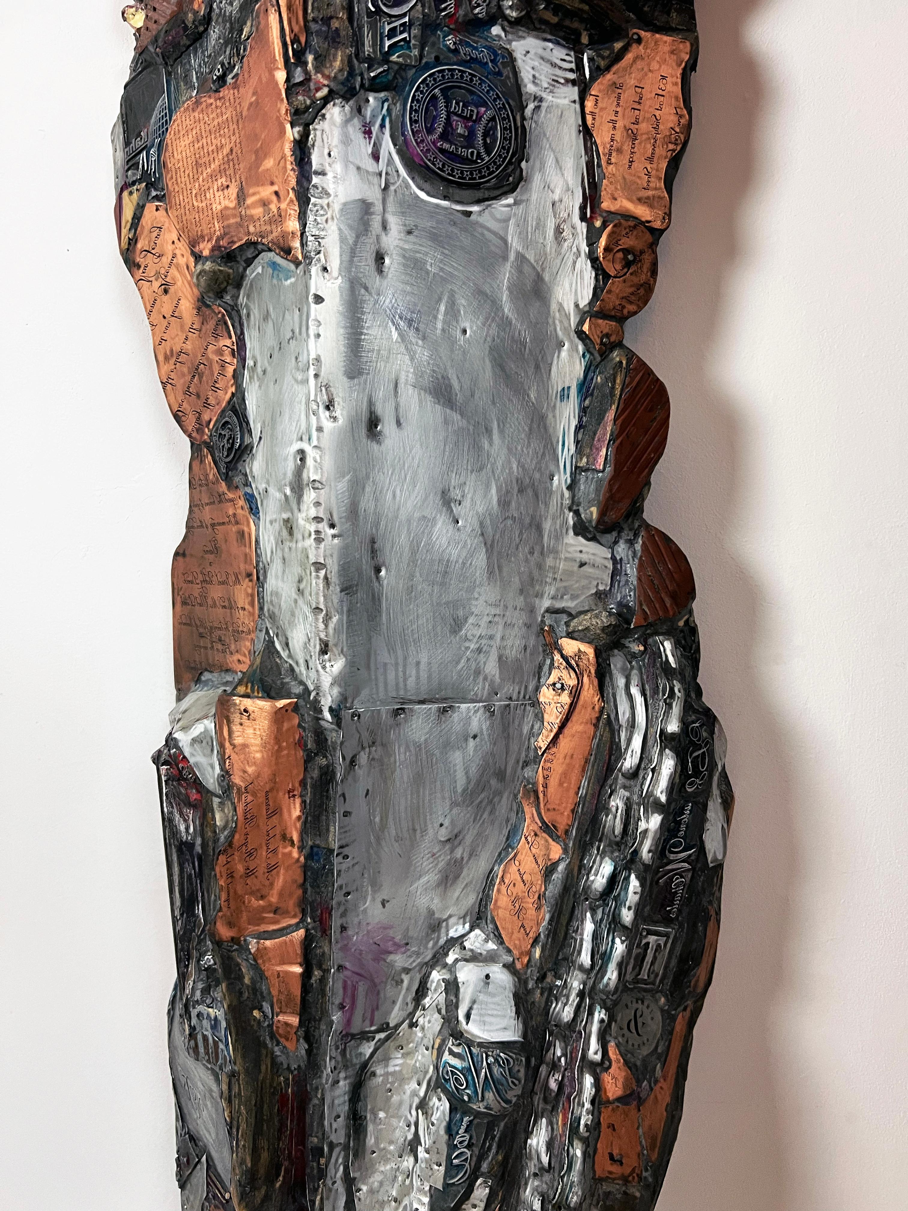 American Contemporary Mixed Media Sculpture - Linda Stein, Knight of Dreams 531 For Sale 5