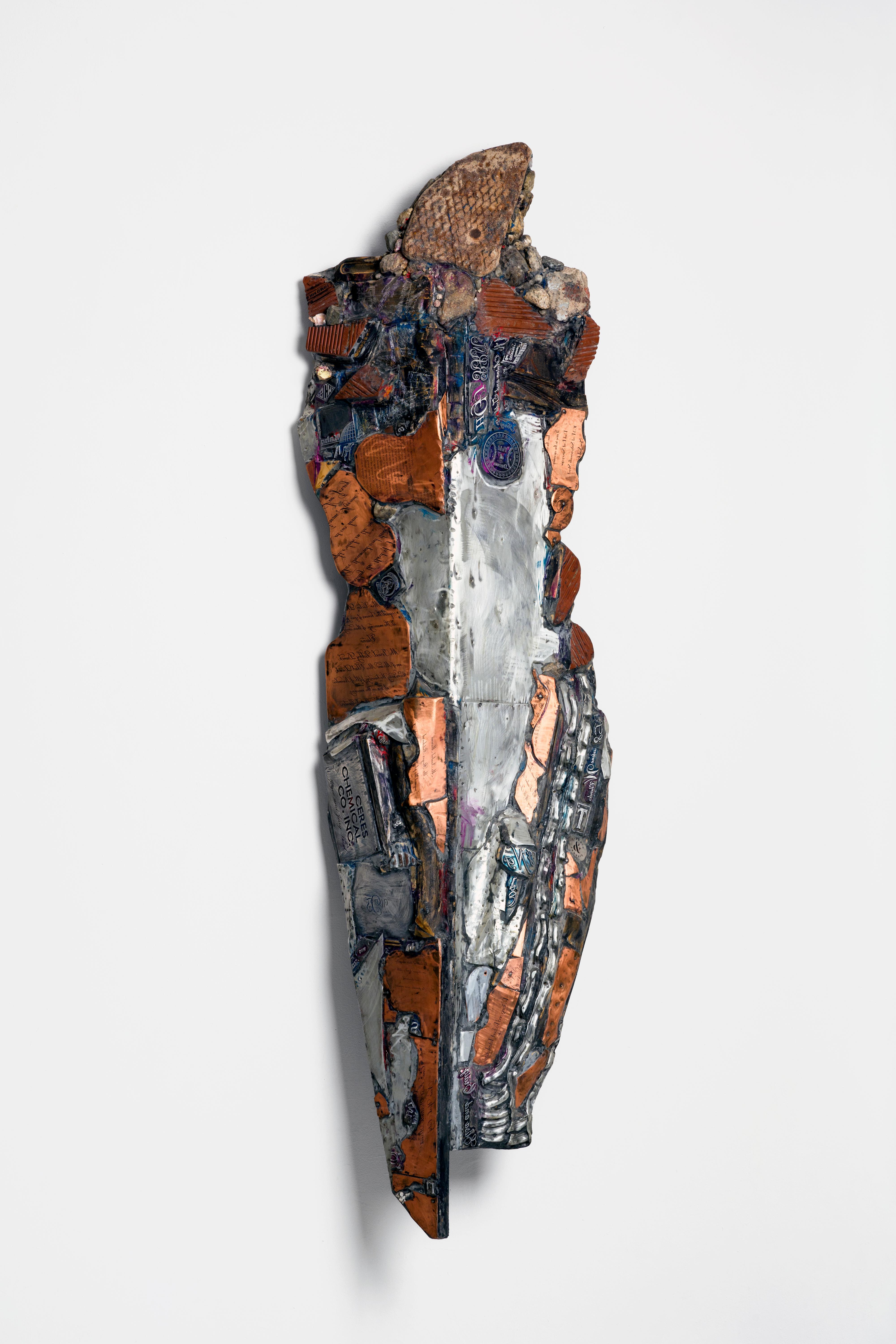 American Contemporary Mixed Media Sculpture - Linda Stein, Knight of Dreams 531