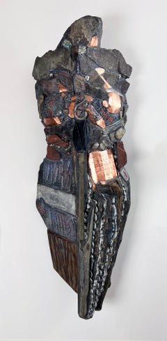 American Contemporary Mixed Media Sculpture - Linda Stein, Knight of Promise 558