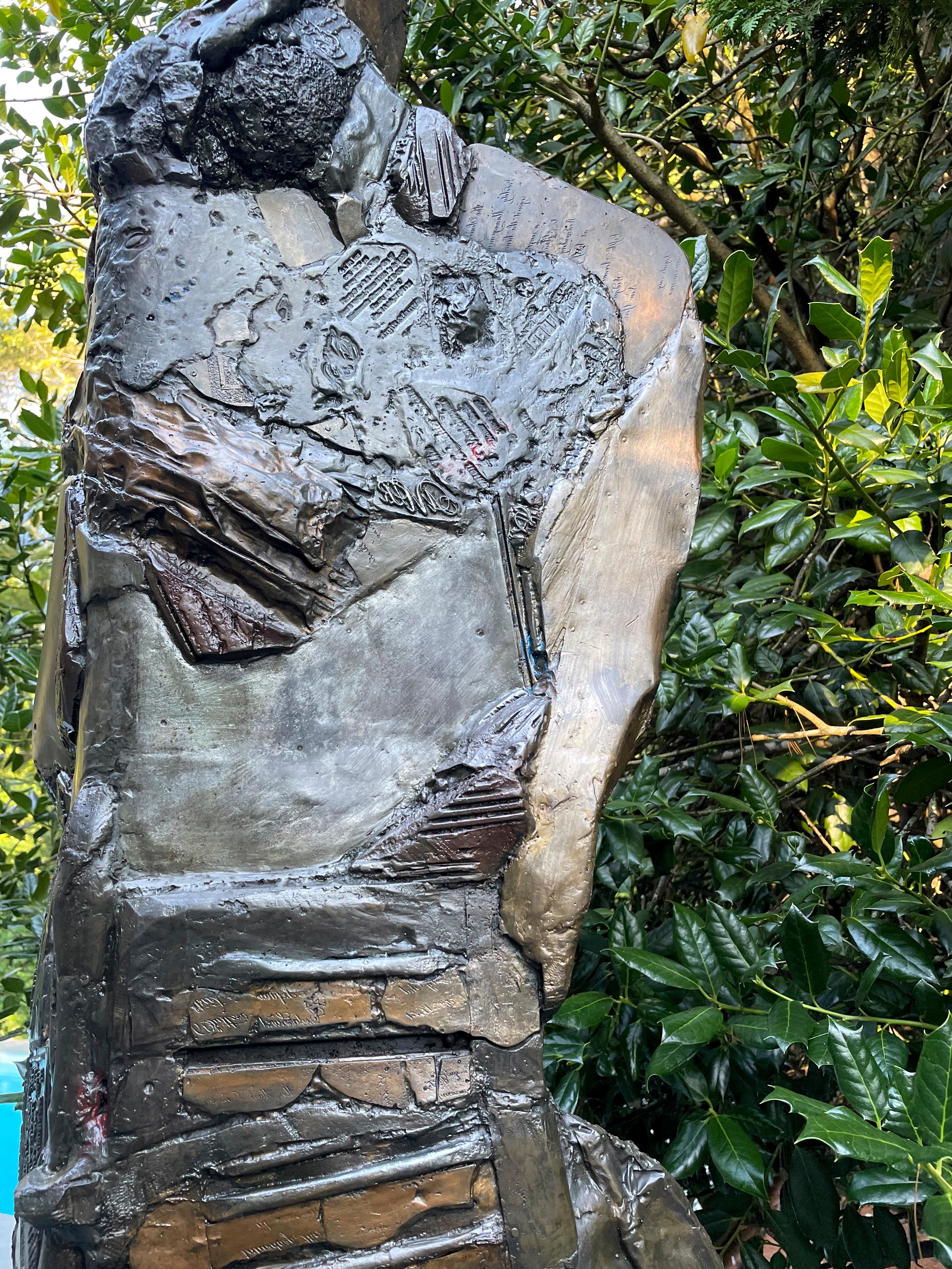 American Feminist Bronze Abstract Sculpture - Knight of Tomorrow 630 For Sale 11