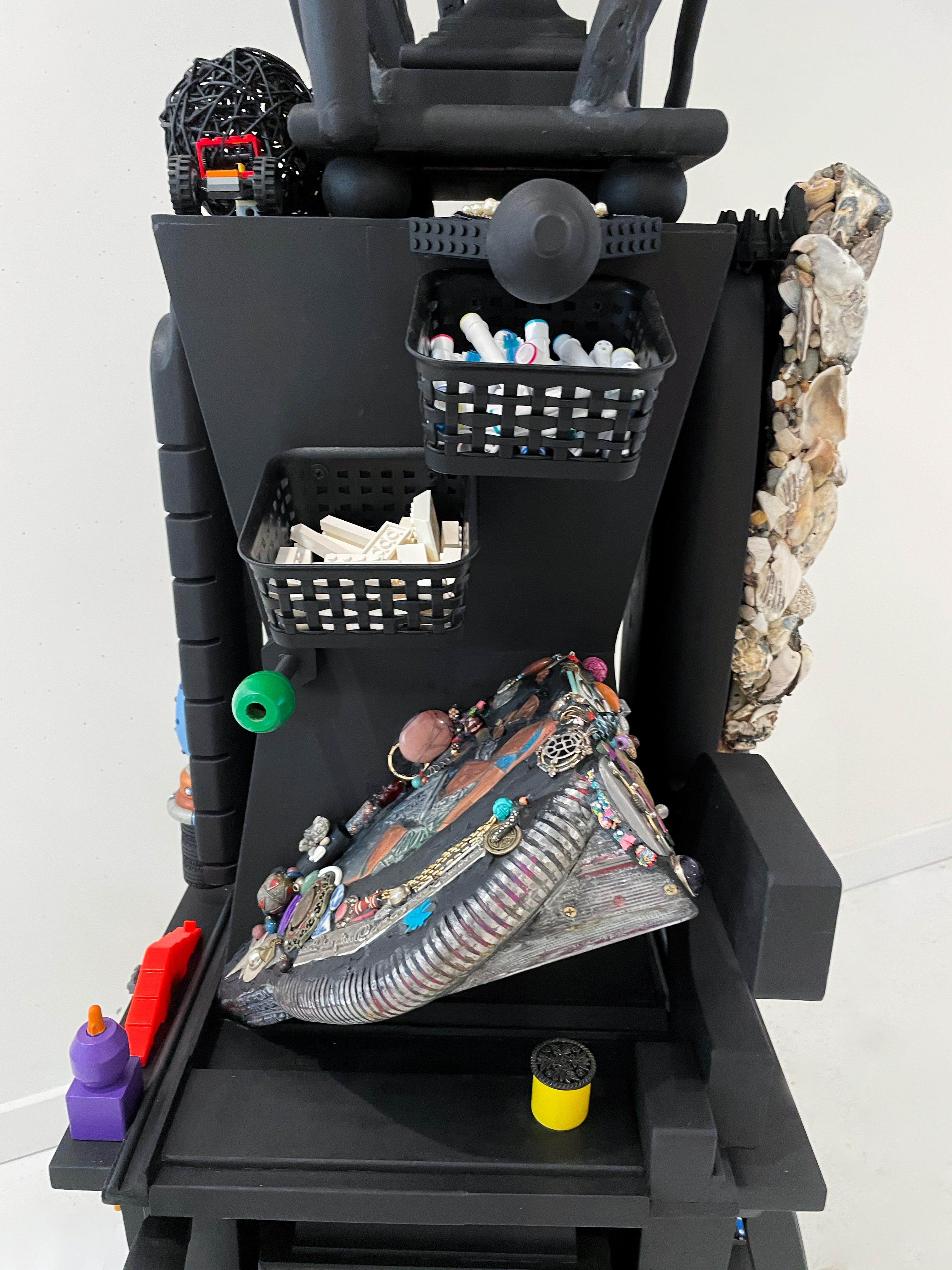 Contemporary Mixed Media Wunderkammer Sculpture Stories from Home 1287 For Sale 1