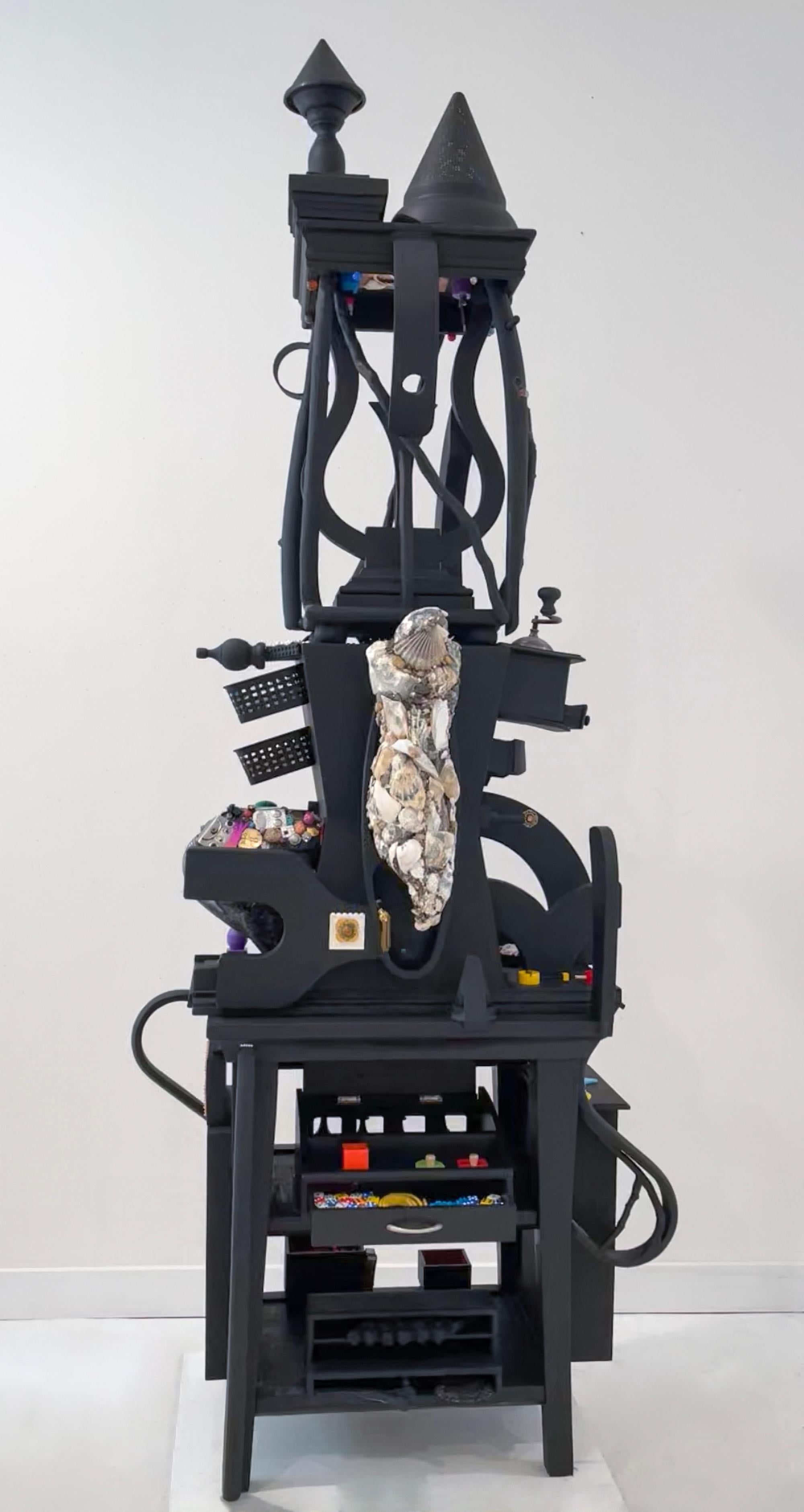 Scultura Wunderkammer a tecnica mista contemporanea Stories from Home 1287