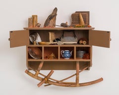 Armario con Tetera 924 - Gabinete de Curiosidades, Escultura de Arte Wunderkammer