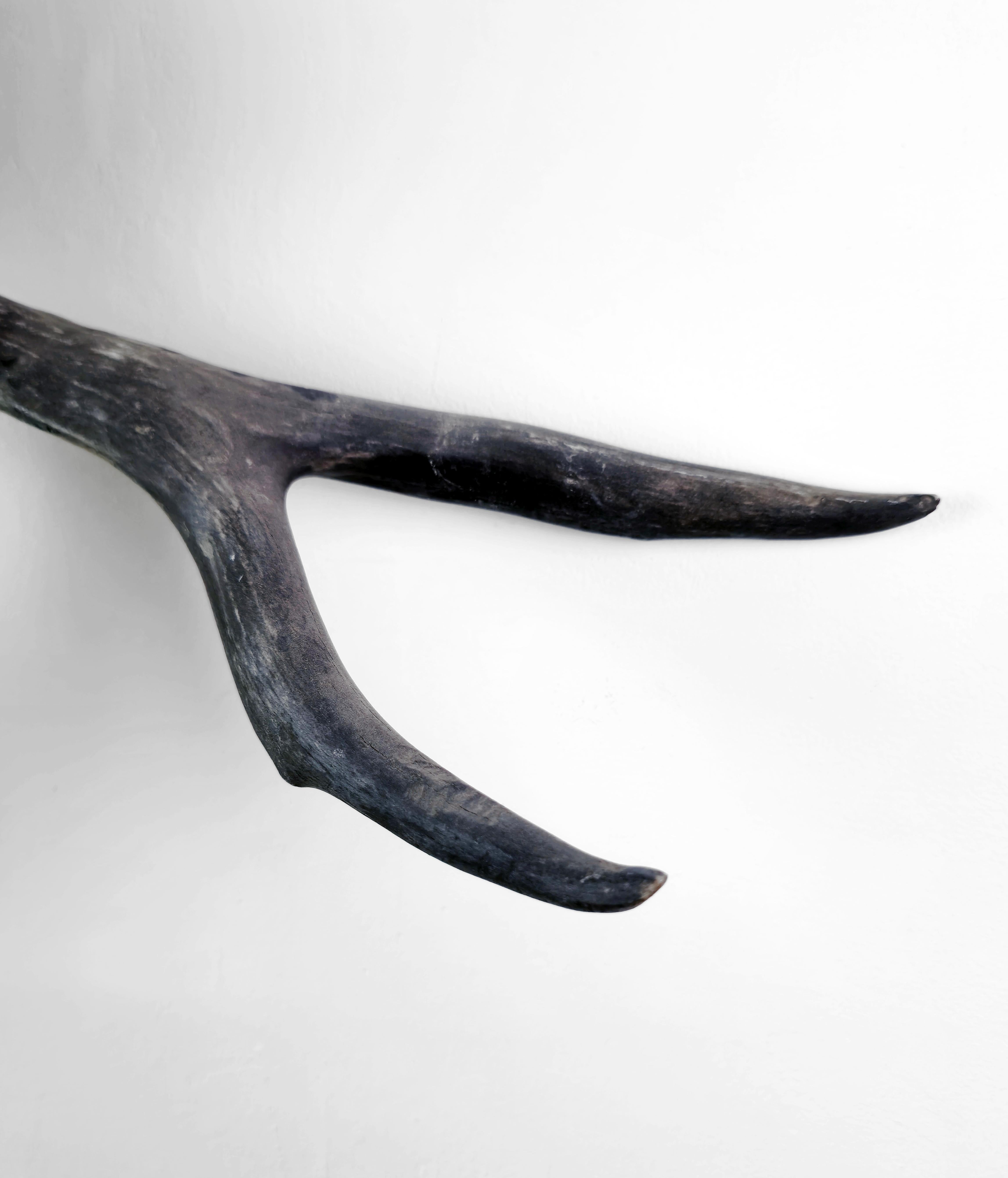 Division 233 - Mixed Media Metal Wood Bone Stone Contemporary Art Wall Sculpture en vente 3