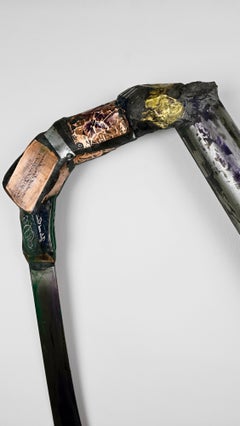 Female Flexible Propeller 273 - Mixed Media Contemporary Wall Sculpture