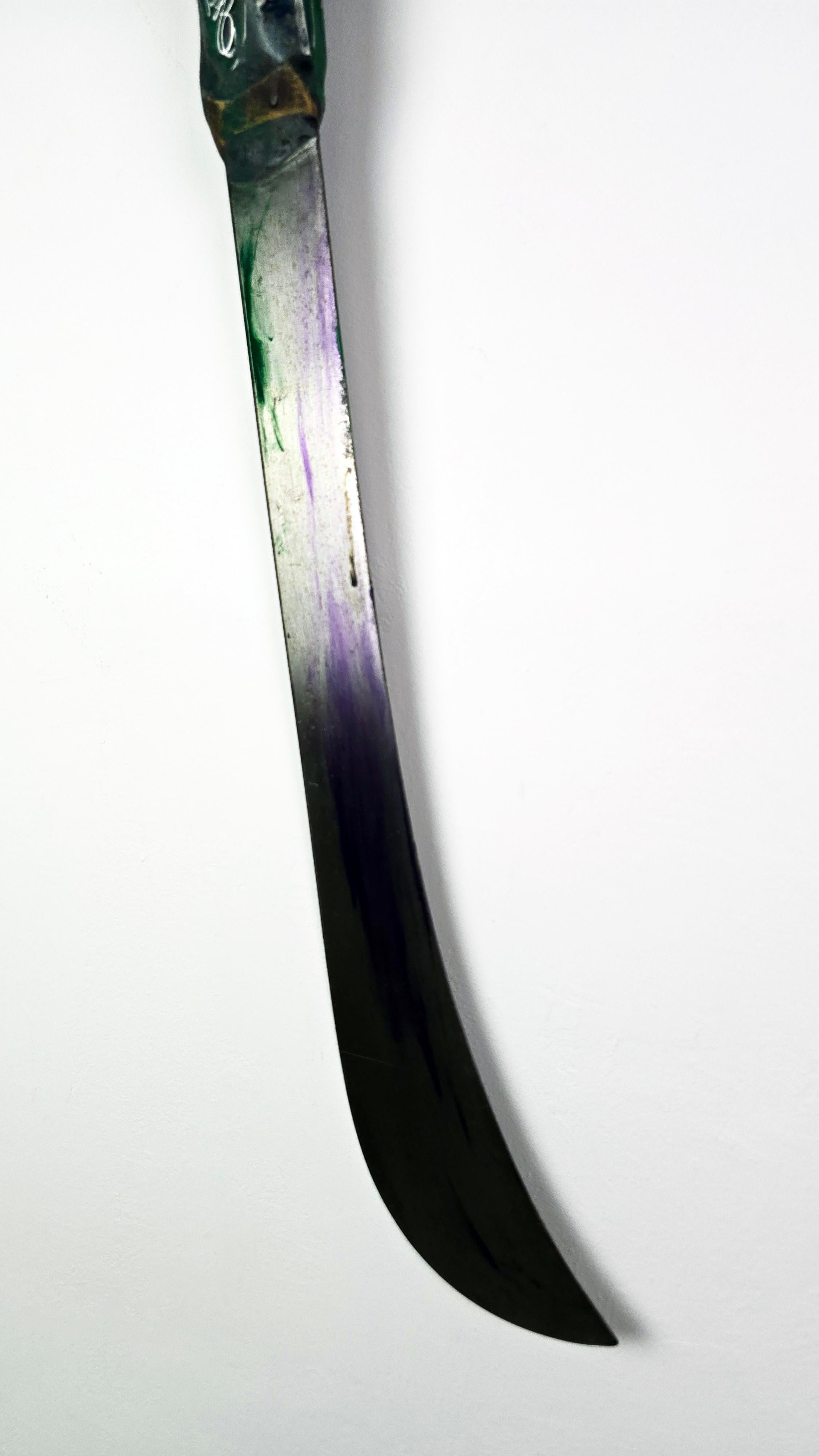 Female Flexible Propeller 273 - Mixed Media Contemporary Wall Sculpture (Sculpture murale contemporaine) en vente 2