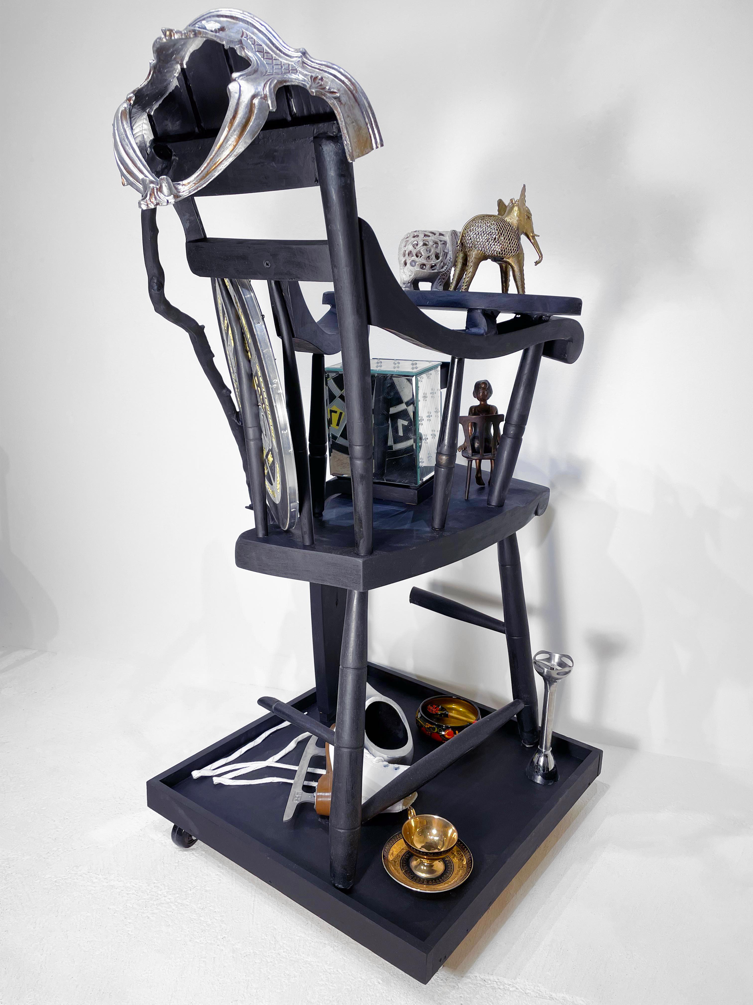 Flashbacks 1152 - Cabinet of Curiosities, Wunderkammer, Contemporary Sculpture For Sale 1