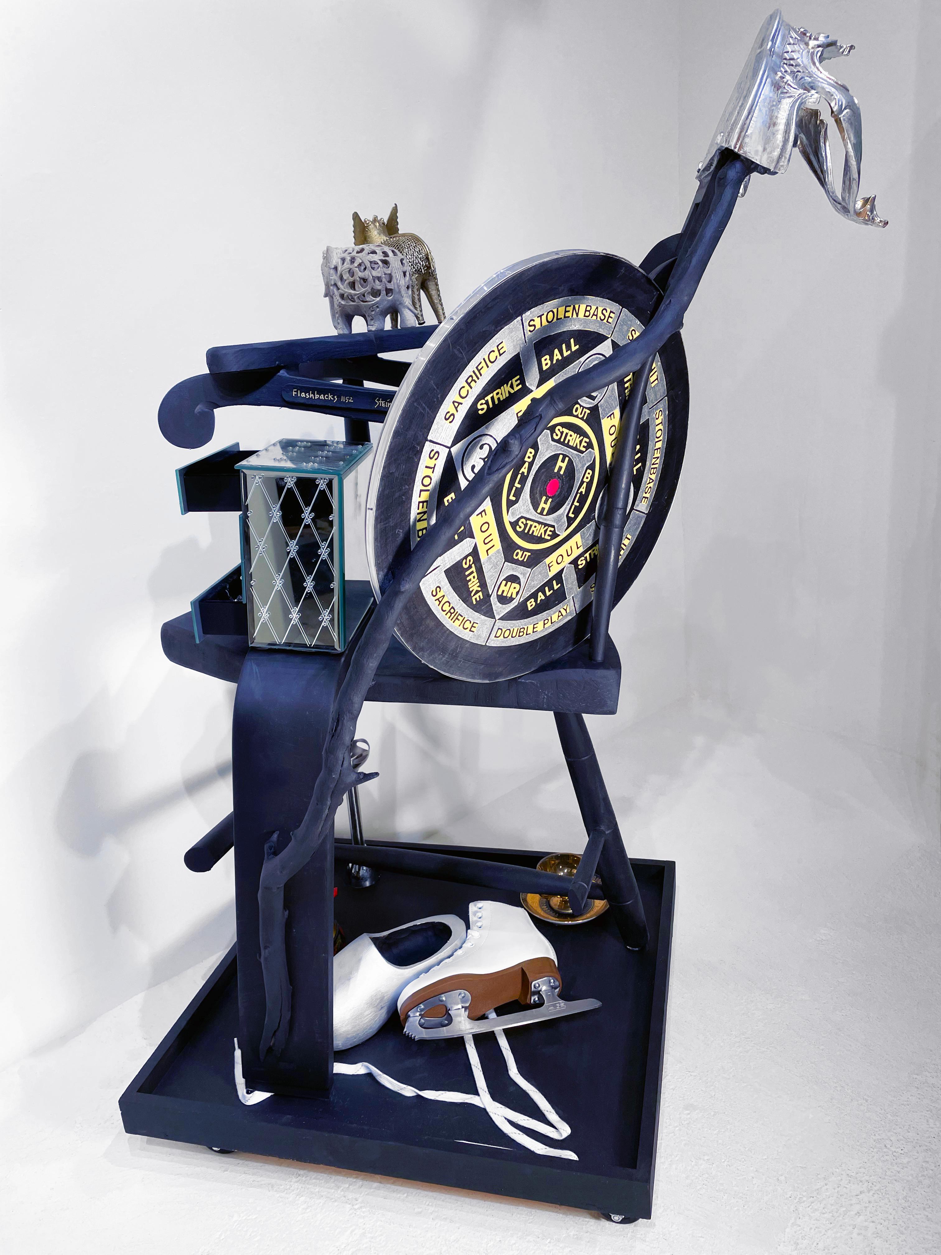 Flashbacks 1152 - Cabinet of Curiosities, Wunderkammer, Contemporary Sculpture For Sale 2