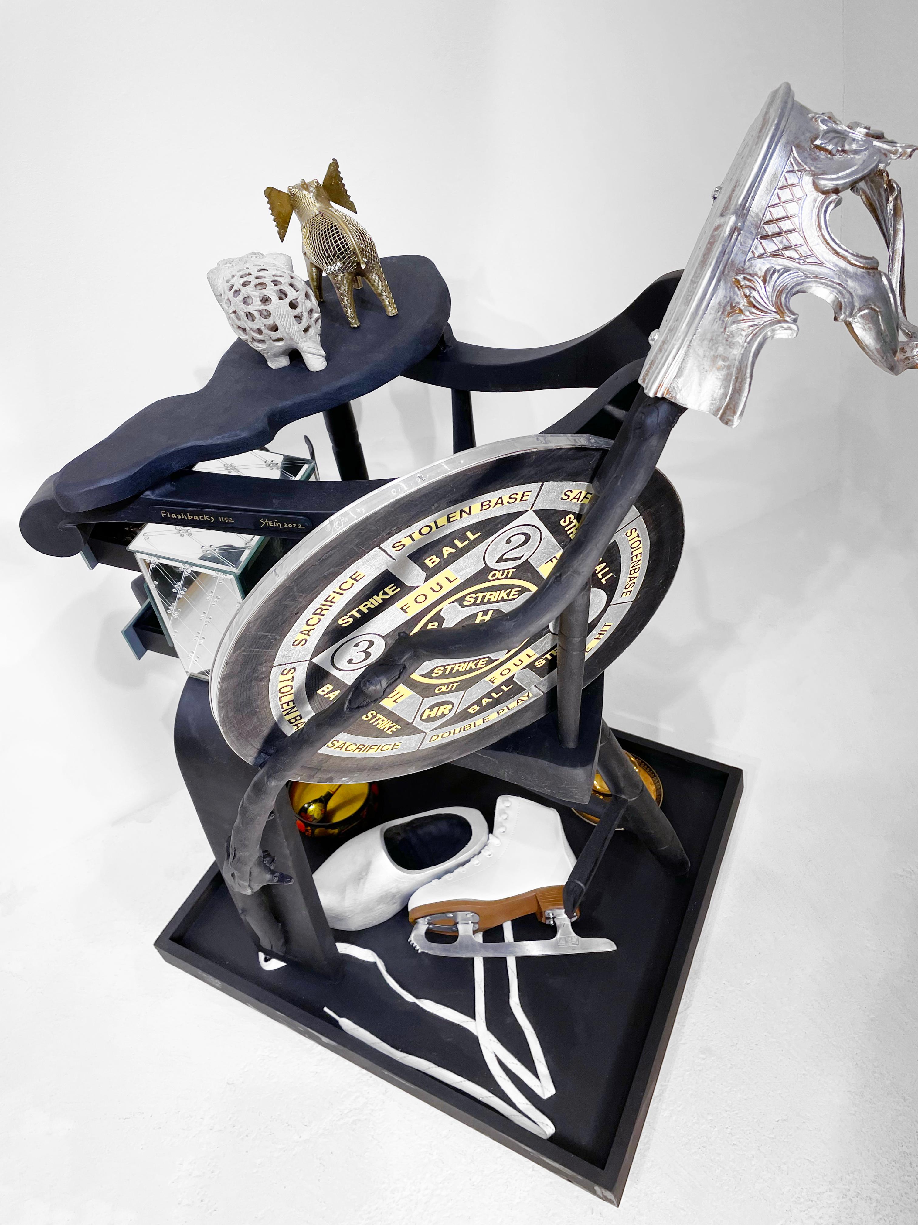 Flashbacks 1152 - Cabinet of Curiosities, Wunderkammer, Contemporary Sculpture For Sale 4