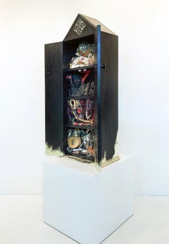 Four Stories 862  - Cabinet of Curiosities, Wunderkammer Contemporary Sculpture