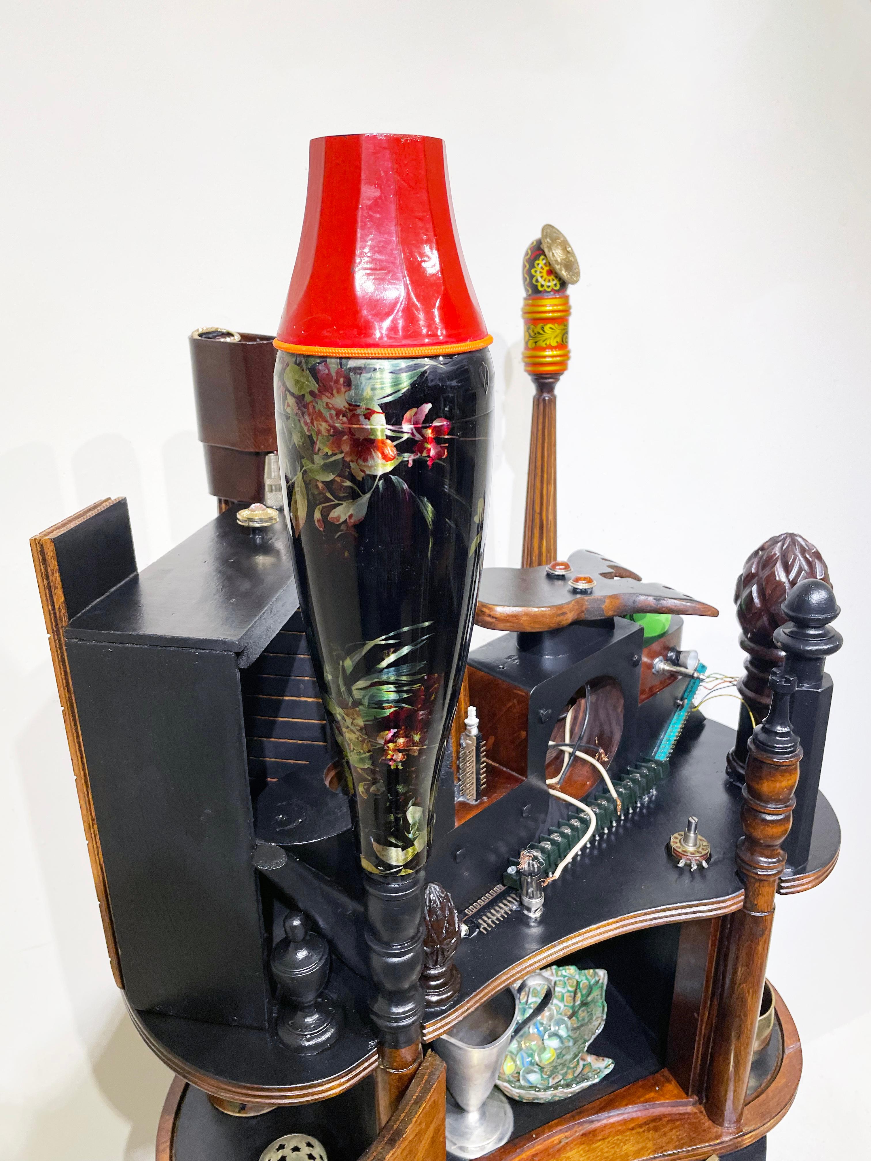 Linda Stein, Favorites 1232 - Contemporary Art Mixed Media Assemblage Sculpture For Sale 4