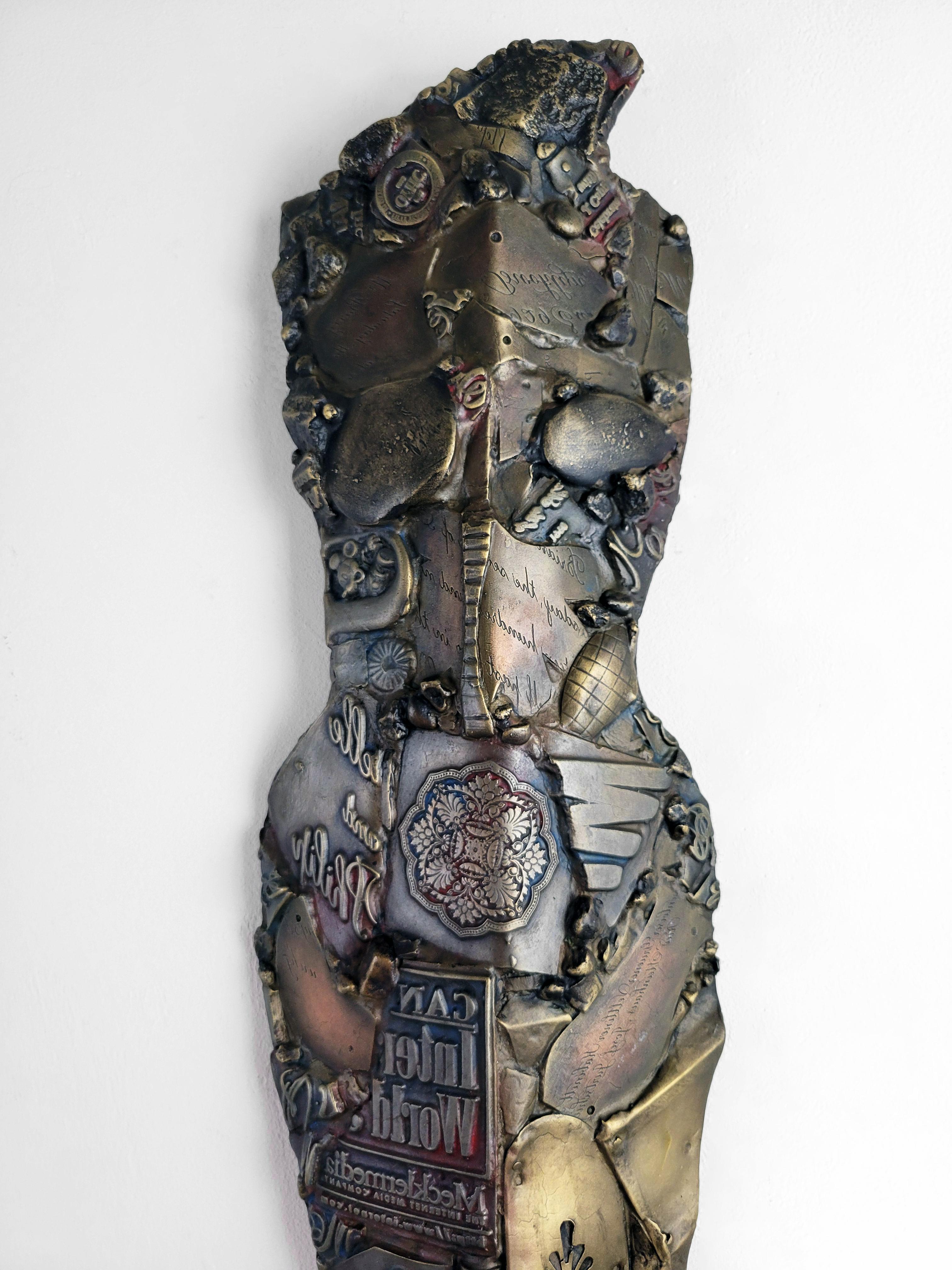 Linda Stein, Heroic Vision 568 – Zeitgenössische Bronzeskulptur-Ausgabe im Angebot 1