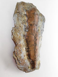 Linda Stein, Knight Coming Forth 622 - Contemporary Metallic Ceramic Sculpture
