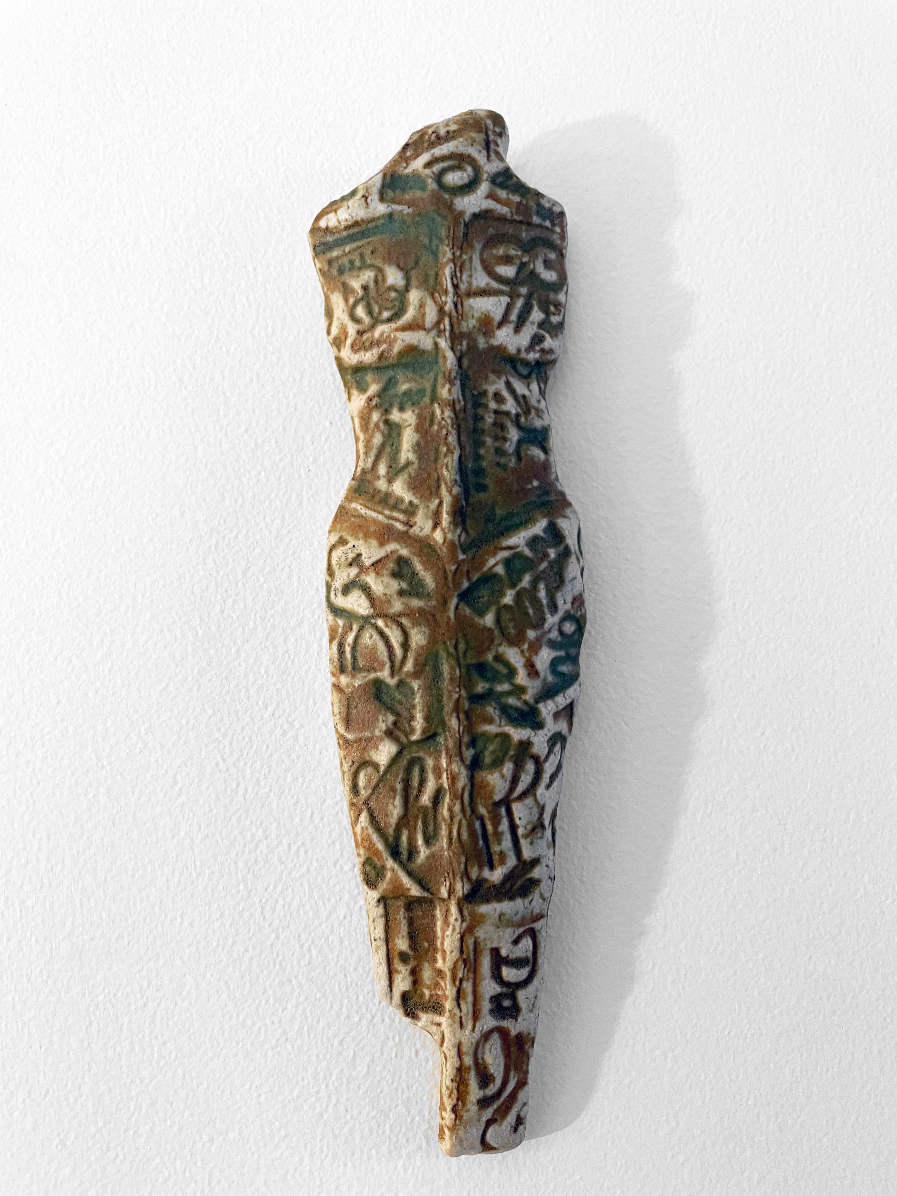 Linda Stein, Knight of Glyphs 626 - Contemporary Art Ceramic Wall Sculpture

Knight of Glyphs 626 is from Linda Stein’s Knights of Protection series, which she started after being forced to evacuate her New York downtown studio for a year post-9/11.