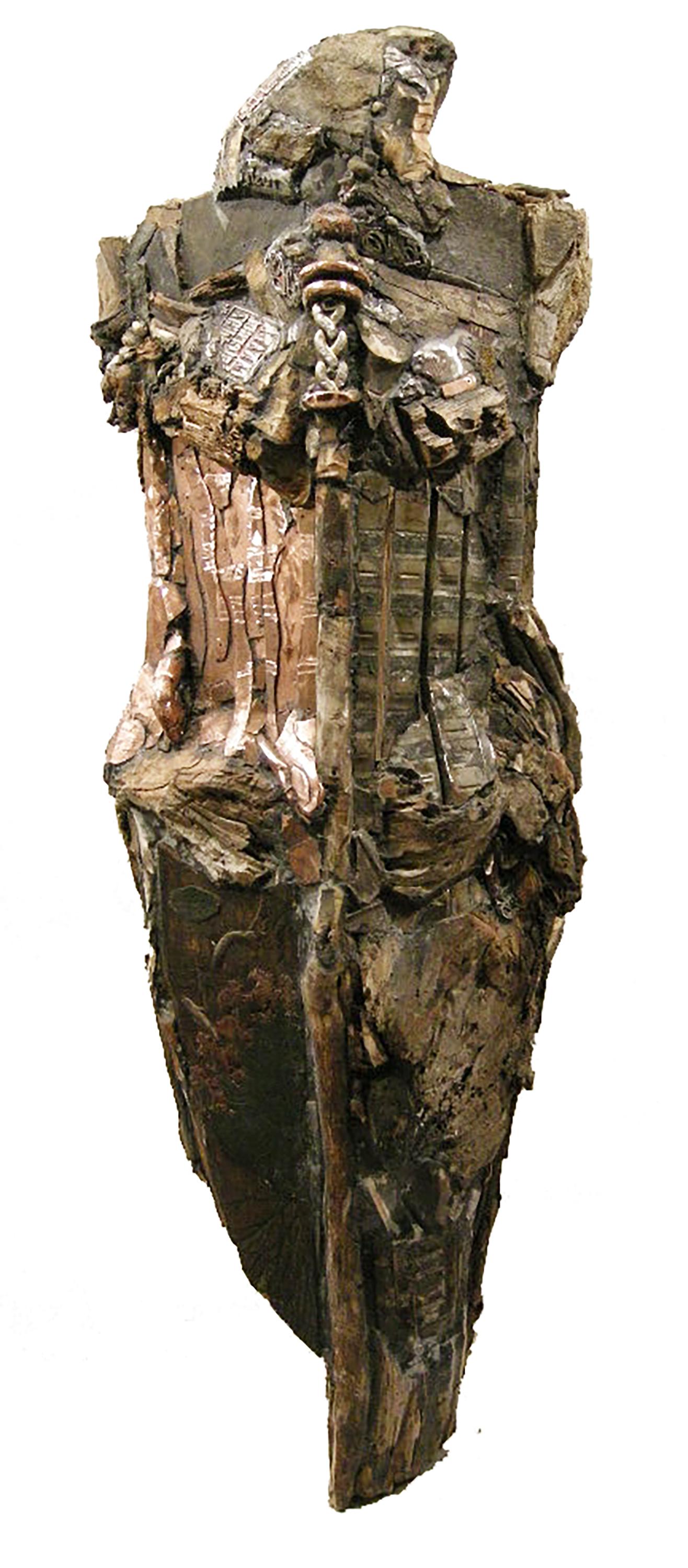 Linda Stein, River Knight 617 - Contemporary Bronze Indoor or Outdoor Sculpture