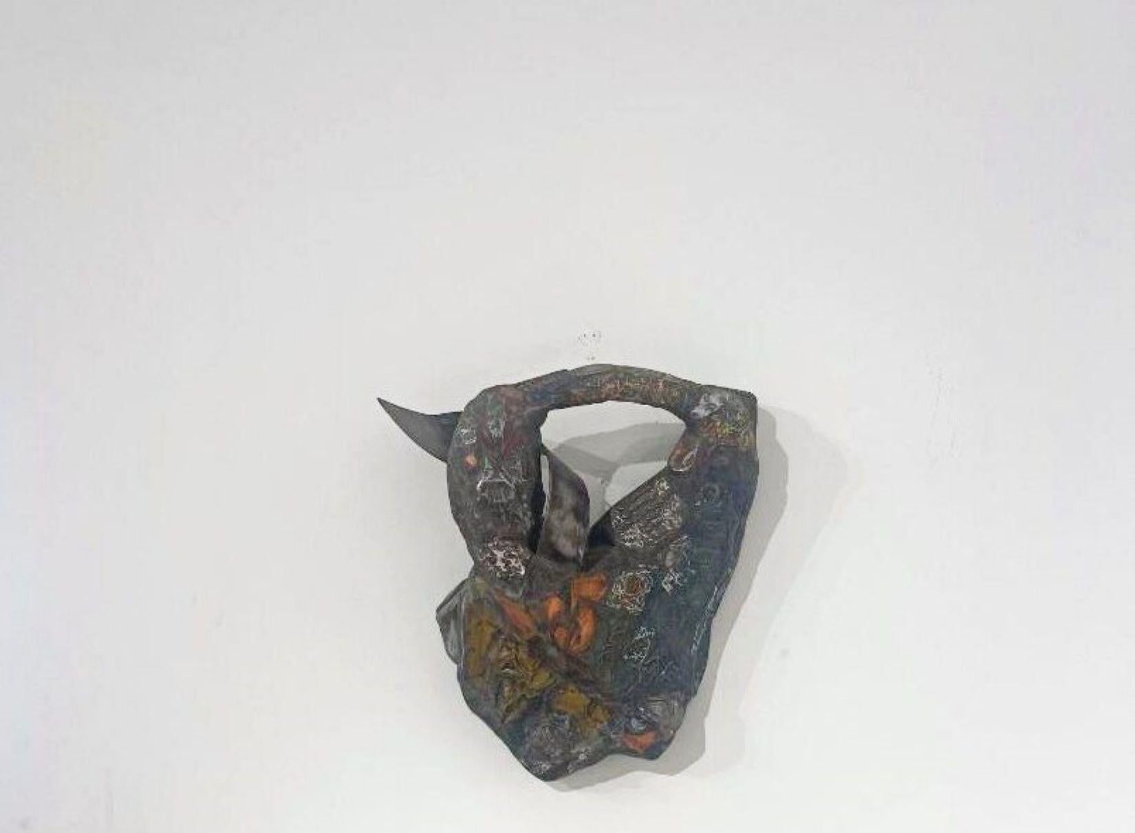 Curva suave 312, Escultura única firmada (del patrimonio del artista Will Barnet) en venta 4