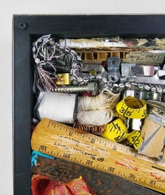 Cuchara a Concha 917 - Escultura Mixta Concha Madera Ensamblaje Contemporáneo