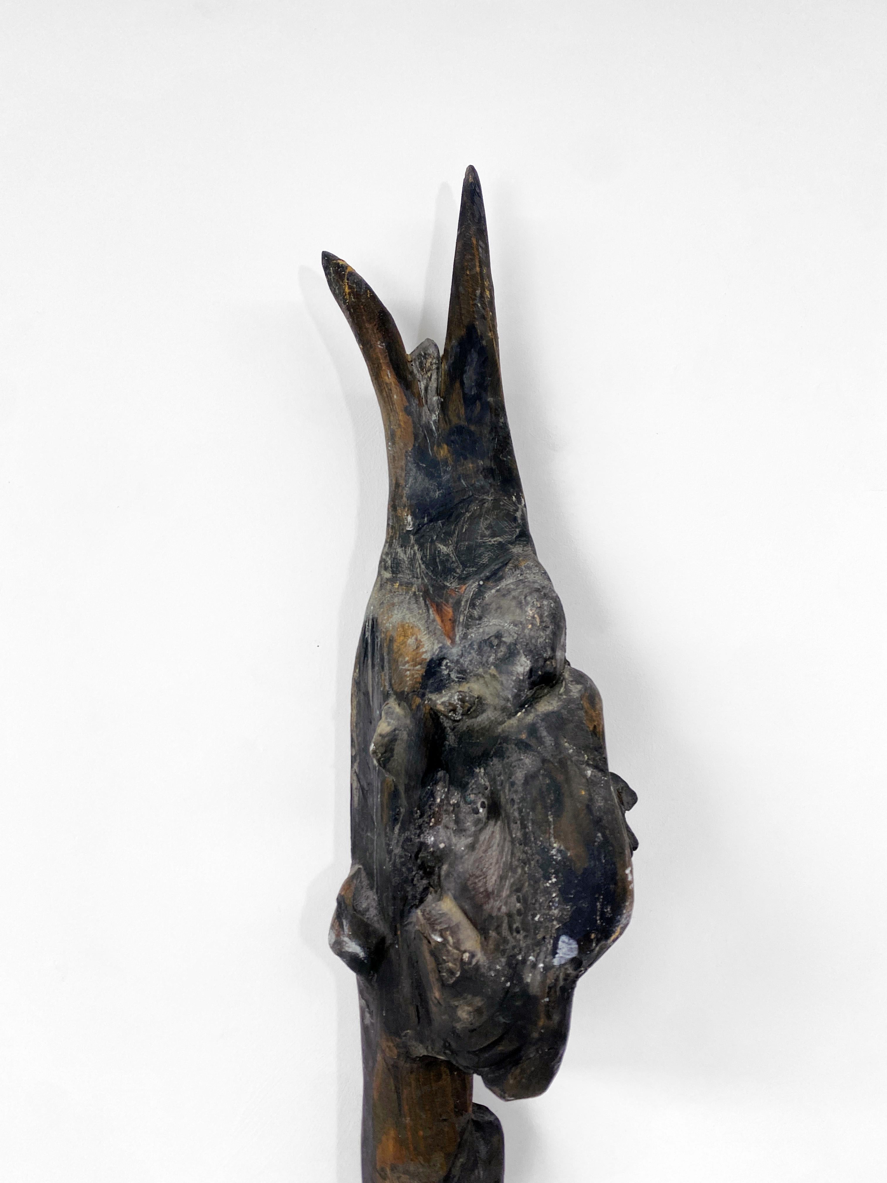 Wood, Metal, Mixed Media Contemporary Art Sculpture - Afterlife 164 For Sale 1