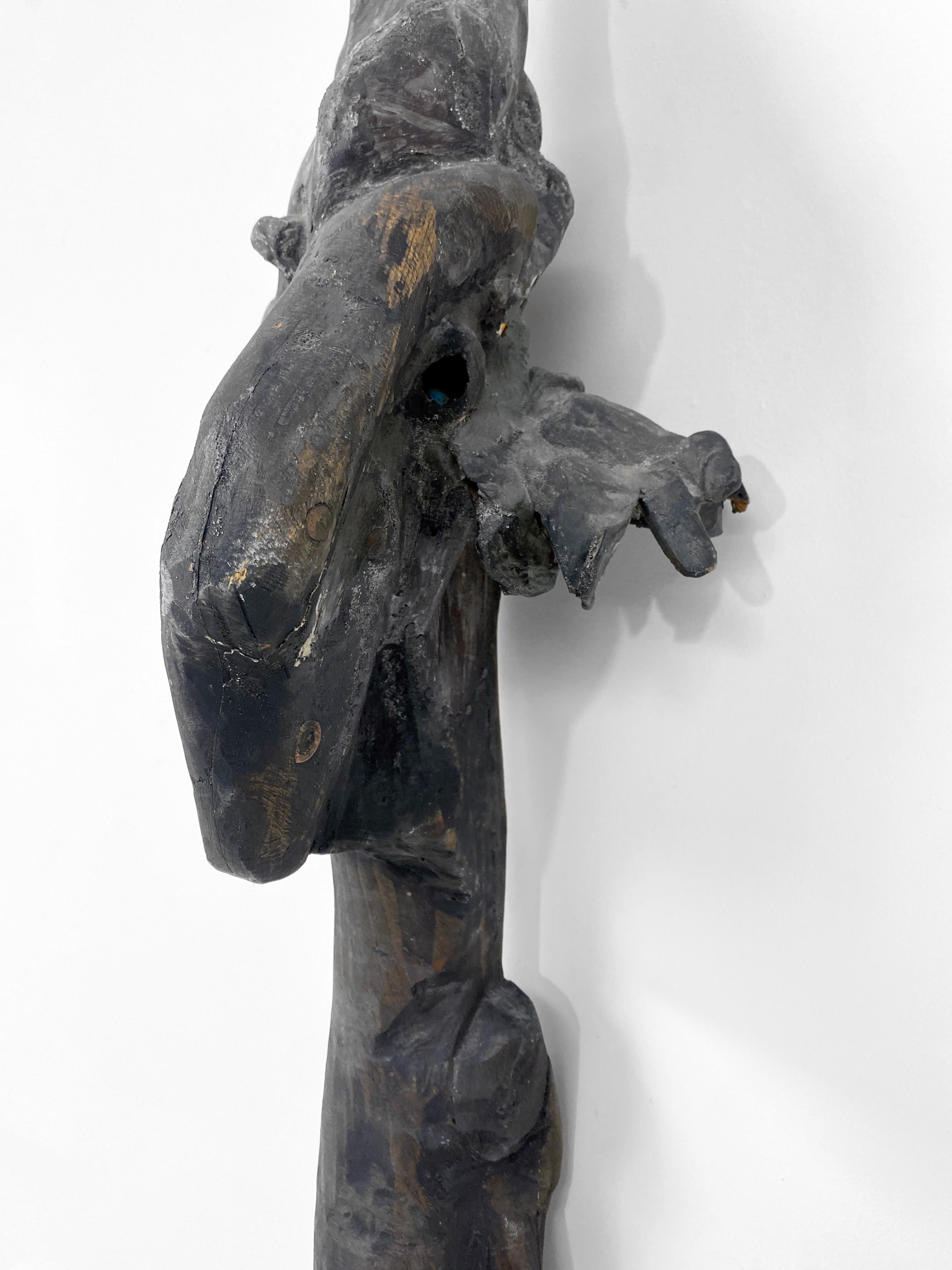 Wood, Metal, Mixed Media Contemporary Art Sculpture - Afterlife 164 For Sale 2