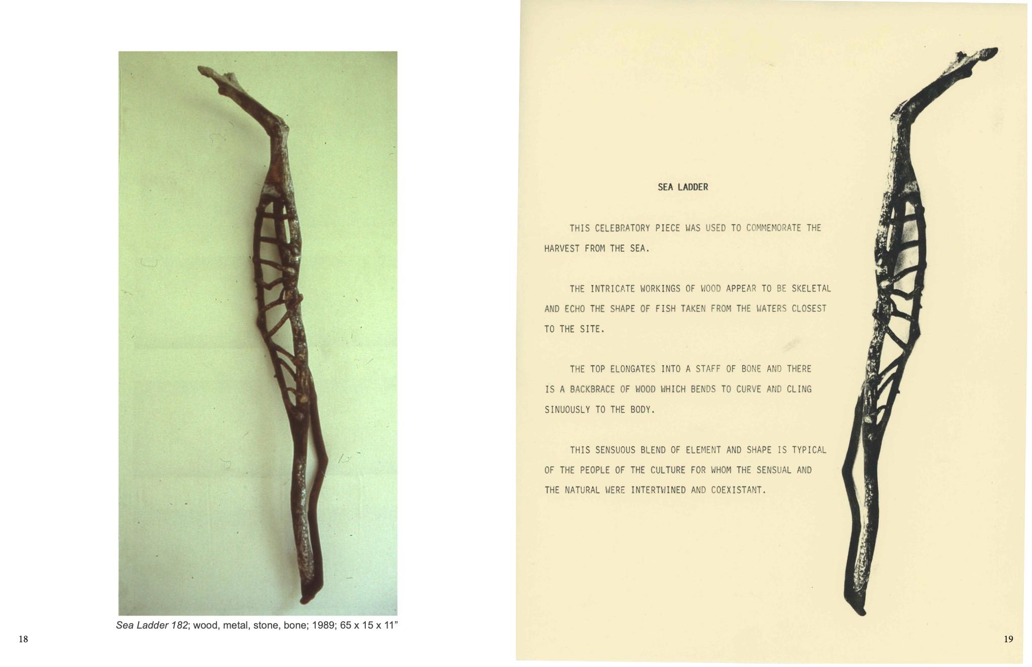 Wood, metal&wood, stone, mixed media Contemporary Sculpture - Dream Scepter 159 en vente 14