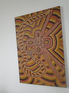 Linda Syddick Napaltjarri Pittura Arte Indigena Contemporanea Australiana Dipingere